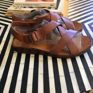 Brand new! Leather Chaco sandals